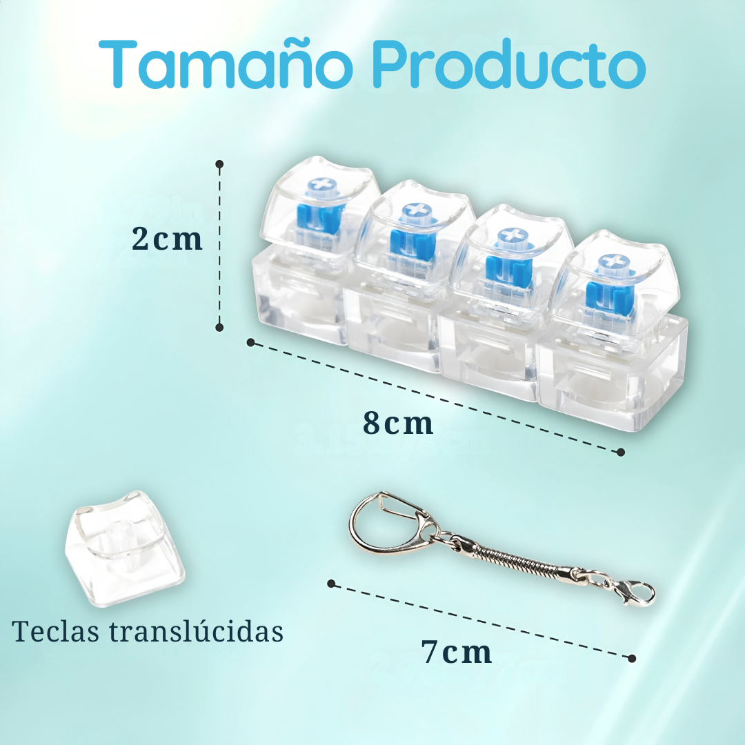 Llavero Clicker Antiestrés